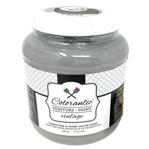 Colorantic Tractor Dust Dark Grey Chalk-Based Paint (Half-Gallon)