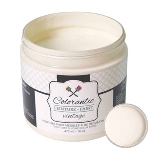 Colorantic Vintage Cream Buttercream Chalk-Based Paint (Trial Size)