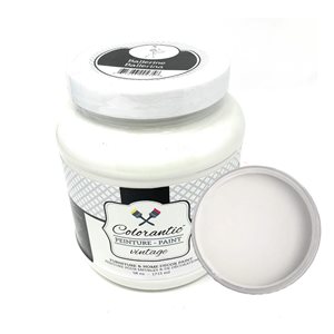 Peinture à la craie Ballerine par Colorantic, blanc cassé, 1/2 gal