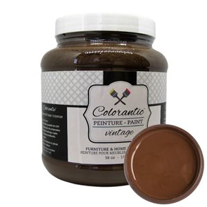 Colorantic Sweet Truffle Brown Chalk-Based Paint (Half-Gallon)