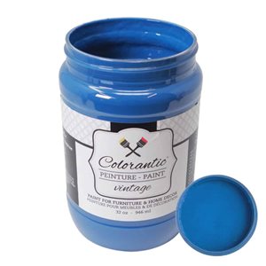 Peinture à la craie Orage d’été par Colorantic, bleu royal, 1 L