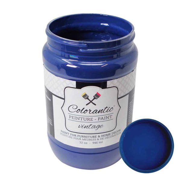 Colorantic Blue Moon Dark Navy Blue Chalk-Based Paint (Quart Size)