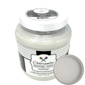 Peinture à la craie Brume par Colorantic, beige clair, 1/2 gal