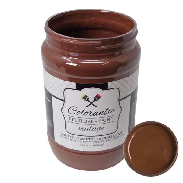 Colorantic Sweet Truffle Brown Chalk-Based Paint (Quart Size)