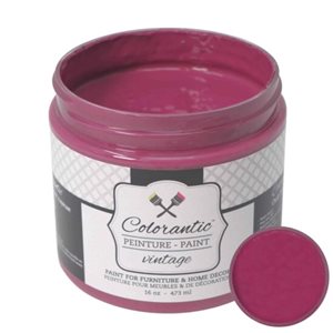 Colorantic Glass of Wine Burgundy Red Chalk-Based Paint (Trial Size)