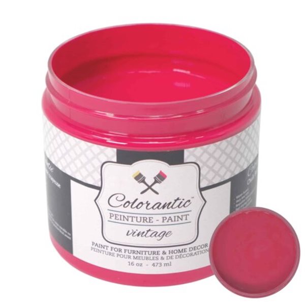 Colorantic Raspberry Red/Pink Chalk-Based Paint (Trial Size)