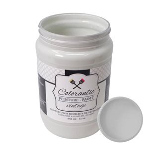 Peinture à la craie Guimauve grillée par Colorantic, gris pâle, 1 L