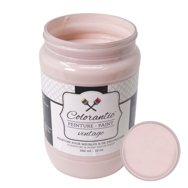 Colorantic Dusty Rose Old Pink Chalk-Based Paint (Quart Size)