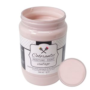 Peinture à la craie Rose des sables par Colorantic, vieux rose, 1 L