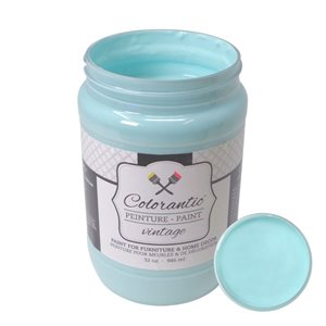 Colorantic Ocean Light Turquoise Chalk-Based Paint (Quart Size)