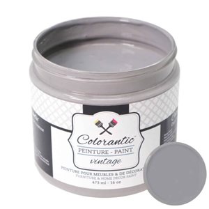 Colorantic Tractor Dust Dark Grey Chalk-Based Paint (Trial Size)