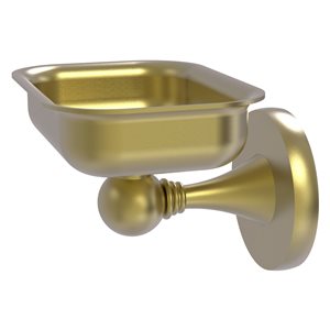 Allied Brass Shadwell Satin Brass Brass Soap Dish