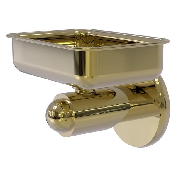 Allied Brass Soho Unlacquered Brass Brass Soap Dish