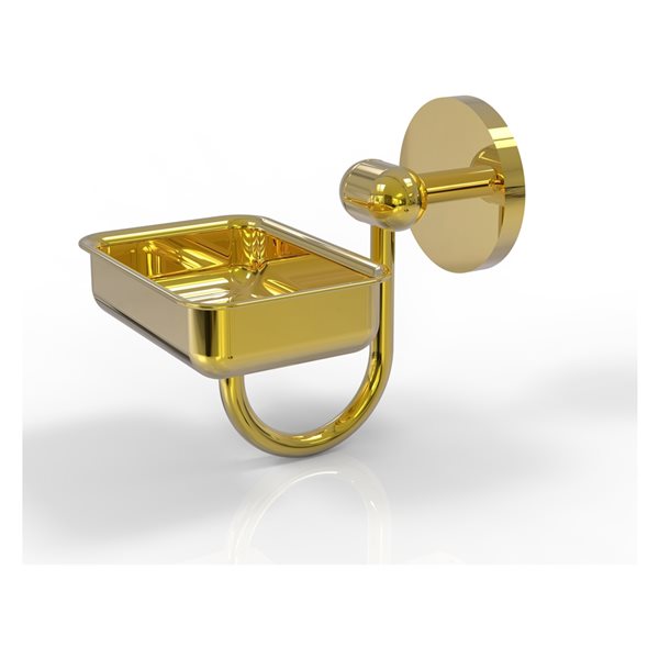 Allied Brass Tango Polished Brass Brass Soap Dish