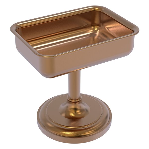 Allied Brass Allied Brass Soap Dishes Brushed Bronze Brass Soap Dish