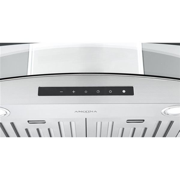 Ancona 30-in Stainless Steel Convertible Wall-Mounted Range Hood