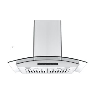 Ancona 30-in Stainless Steel Convertible Wall-Mounted Range Hood