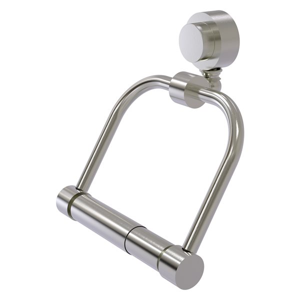 Allied Brass Venus Satin Nickel Wall Mount Double Post Toilet Paper Holder