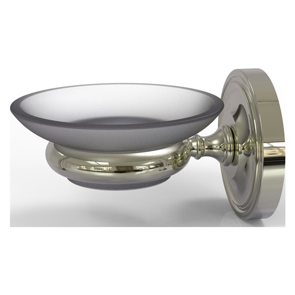 Allied Brass Prestige Regal Polished Nickel Soap Dish