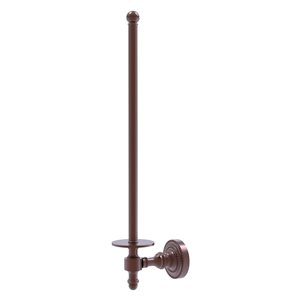 Allied Brass 4-in Metal Wall Mounted Antique Copper Paper Towel Holder