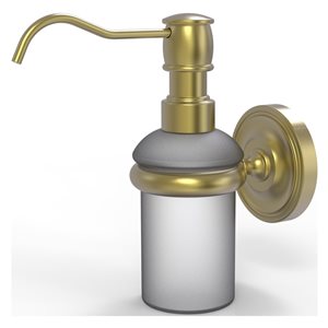 Allied Brass Prestige Regal Satin Brass Soap and Lotion Dispenser