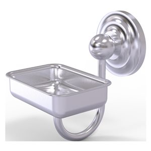 Allied Brass Que New Satin Chrome Soap Dish