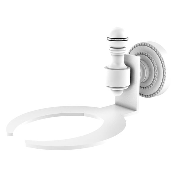 Allied Brass Retro Dot Matte White Soap Dish RD32WHM RONA