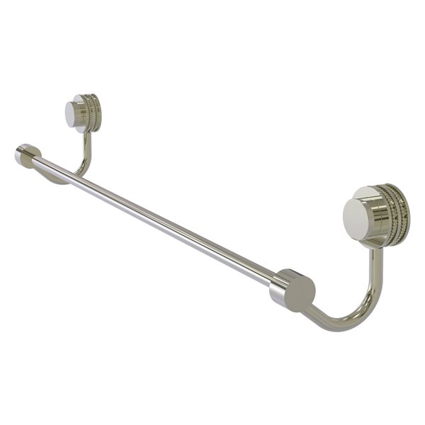 Allied Brass Venus 30-in Polished Nickel Wall Mount Towel Bar