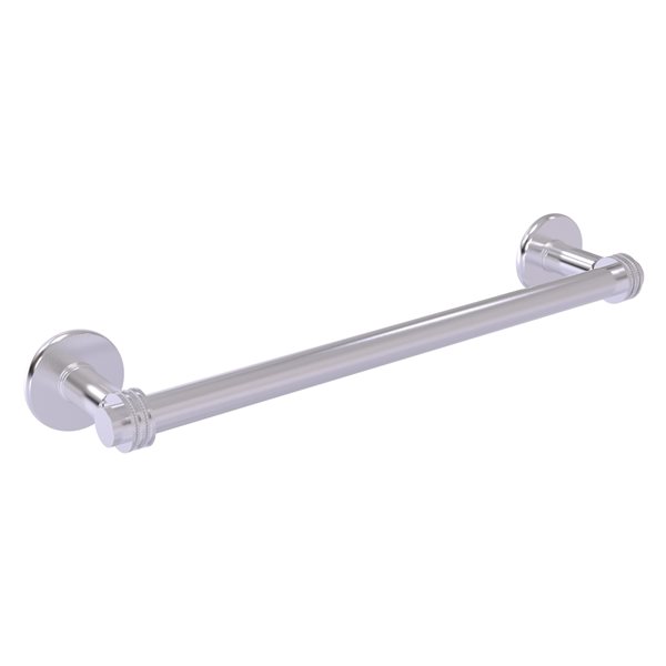 Allied Brass Continental 30-in Satin Chrome Wall Mount Single Towel Bar