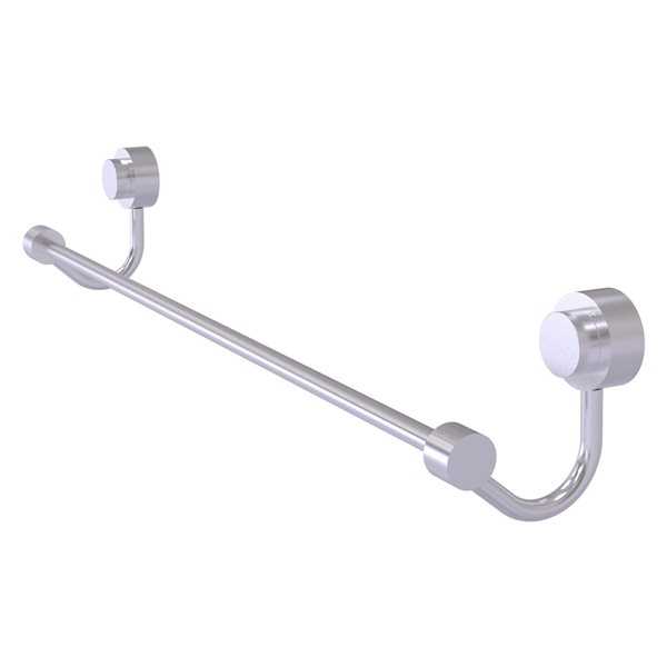 Allied Brass Venus 36-in Satin Chrome Wall Mount Single Towel Bar