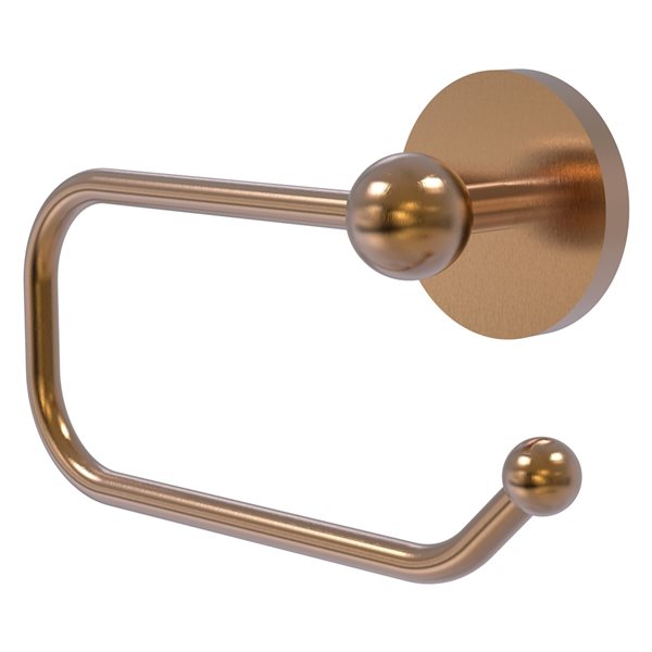 Allied Brass Skyline Brushed Bronze Brass Wall Mount Single Post Toilet Paper Holder