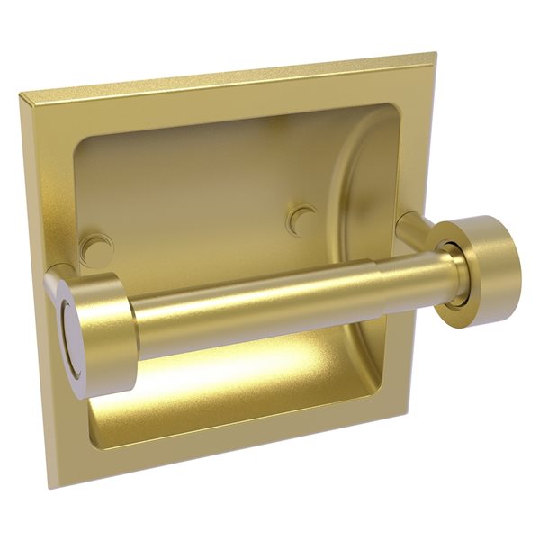 Allied Brass Continental Satin Brass Recessed Double Post Toilet Paper   330890274 MainImage 001 L 