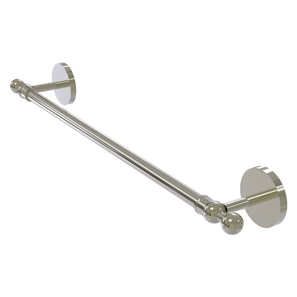 Allied Brass Skyline 30-in Polished Nickel Finish Wall Mount Single Towel Bar