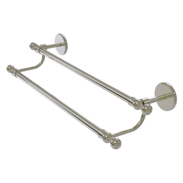 Allied Brass Skyline 18-in Polished Nickel Wall Mount Double Towel Bar
