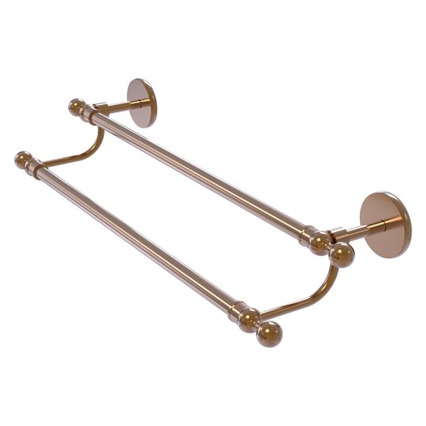 Allied Brass Skyline 30-in Brushed Bronze Wall Mount Double Towel Bar