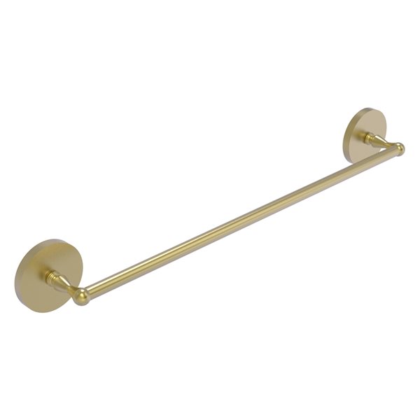 Allied Brass Skyline 30-in Satin Brass Wall Mount Single Towel Bar
