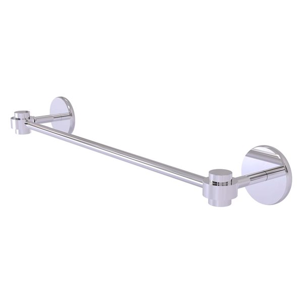 Allied Brass Satellite Orbit One Polished Chrome 36-in Wall Mount Single Towel Bar