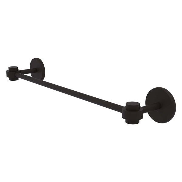 Allied Brass Satellite Orbit One Oil Rubbed Bronze 24-in Wall Mount Single Towel Bar