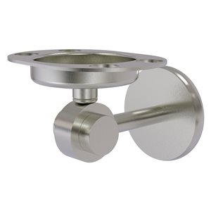 Allied Brass Satellite Orbit Two Brass Satin Nickel Tumbler and Toothbrush Holder