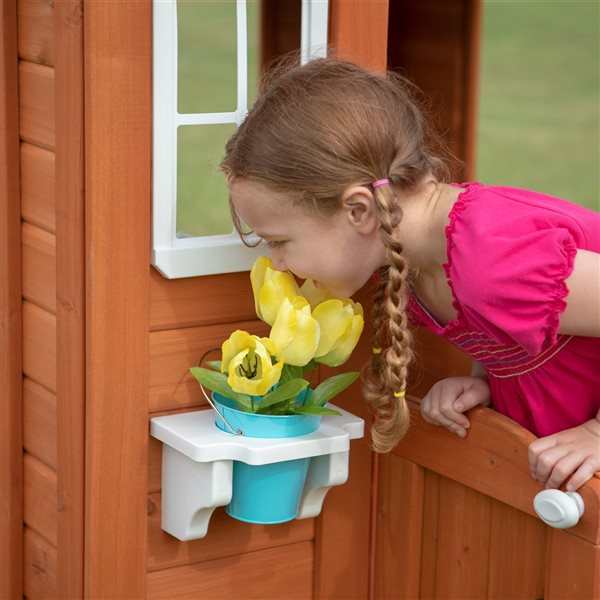 Timberlake cedar shop wooden playhouse