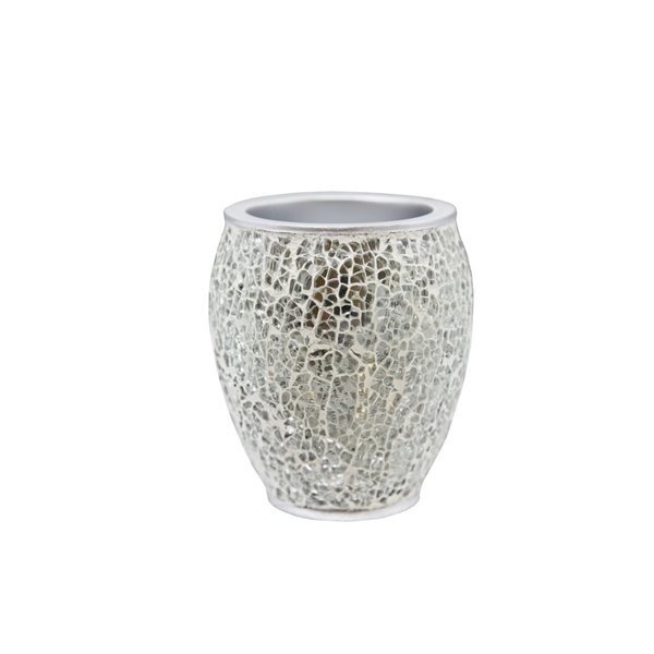 Marina Decoration Silver Resin Tumbler