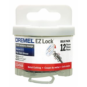 Dremel EZ Lock 1-1/2-in Cut-Off Wheel Accessory Kit - 12-Piece