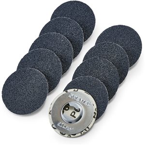 Dremel EZ Lock Pet Nail Grooming Sanding Disc Accessory Set - 10-Piece