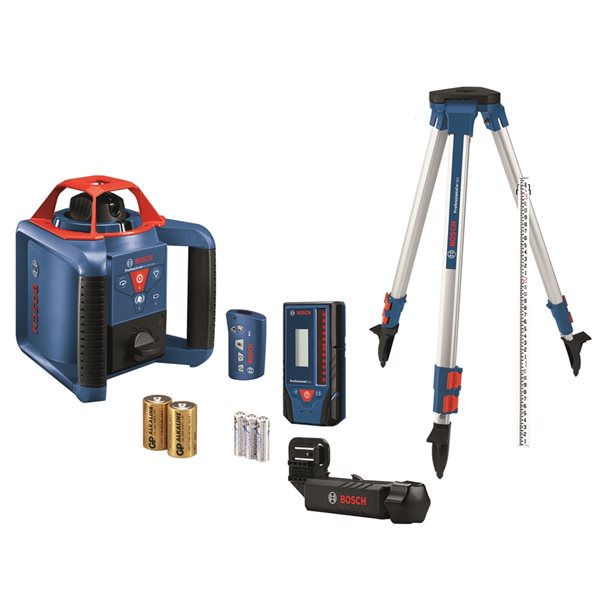 Bosch 1650-ft Self-Leveling Outdoor Rotary Laser Level with 360 Beam at