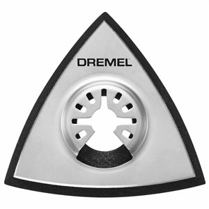 Tampon abrasif Multi-Max par Dremel avec système à boucles et crochets pour outils oscillants