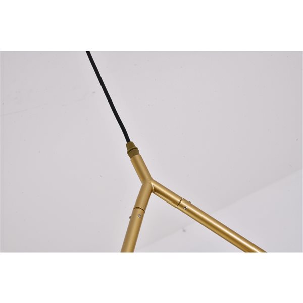 Design Living Gold Modern/contemporary Geometric Halogen Mini Pendant