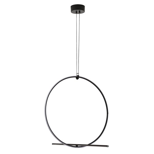 Design Living 2-light Black Modern/contemporary Chandelier