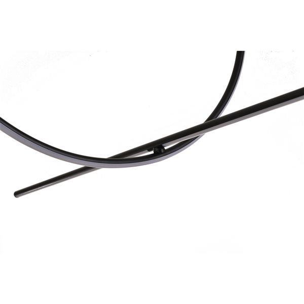 Design Living 2-light Black Modern/contemporary Chandelier