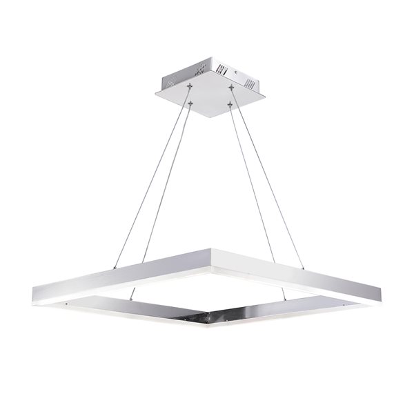 Design Living 4-light Satin Nickel Modern/contemporary Chandelier