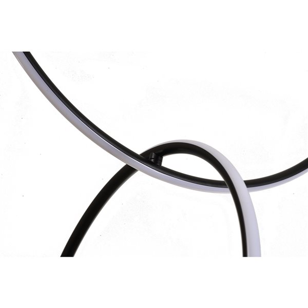 Design Living 3-light Modern/contemporary Chandelier - Black